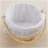 Product Thumbnail Natural Easter Basket Top View