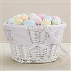 Product Thumbnail White Easter Basket Back