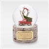 Product Thumbnail Holiday Cardinal on House Snow Globe