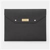 Black Vegan Leather Envelope Padfolio