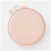 Pink Round Jewelry Box and Travel Case