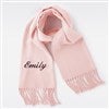 Product Thumbnail Soft Fringe Scarf in Solid Blush Pink