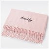 Product Thumbnail Soft Fringe Scarf in Solid Blush Pink