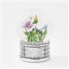 Jeweled Butterfly Snow Globe  