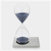 Engraved Navy Hour Glass Timer 