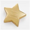 Gold Star Paperweight 