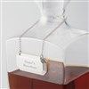 Decanter Hanging Label Side View