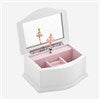 White Ballerina Jewelry Box   