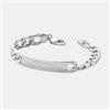 Engraved Sterling Classic ID Bracelet  
