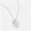 Childs Sterling Silver Heart Necklace