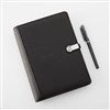 Black Power Bank Journal with Pen