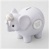 Product Thumbnail Engraved Ceramic Elephant Coin Bank  