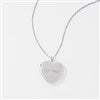 Sterling Silver Heart Locket Front