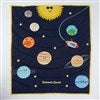 Embroidered Outer Space Quilt
