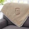 Product Thumbnail Tan Sherpa Throw 