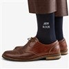 Product Thumbnail Navy Sock Model View