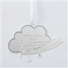 Product Thumbnail Silver Airplane Ornament