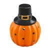 Product Thumbnail Ceramic Pumpkin Pilgrim Light-Up Sitter 
