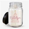 Product Thumbnail Pink Tree Mason Jar Candle