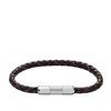 Product Thumbnail Knurled Bracelet in Brown
