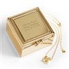 Product Thumbnail Gold Box and Initial Necklace