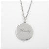 Product Thumbnail Engraved Back of Necklace