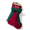 Product Thumbnail Red Stocking with Green Bow