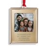 Product Thumbnail Engraved Gold Frame Ornament