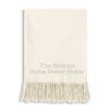 Product Thumbnail Embroidered Cream Throw