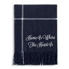 Product Thumbnail Embroidered Navy & White