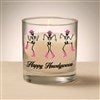 Product Thumbnail Dancing Skeleton Pinkoween Candle