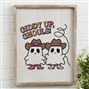 Product Thumbnail 14x18 Whitewashed Giddy Up Ghouls