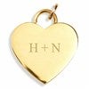 Product Thumbnail Engraved Heart Charm - Gold