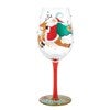 Product Thumbnail And To All A Goodnight Wine Glass
