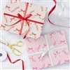 Product Thumbnail Tan/Red and Pink Wrapping Paper