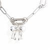 Product Thumbnail Bow Charm on Paperclip Chain