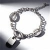 Product Thumbnail Silver Cable Charm Bracelet