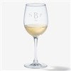 Product Thumbnail White Wine Glass with Laurel Icon