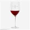 Product Thumbnail Red Wine Glass with Laurel Icon
