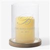 Product Thumbnail Engraved Hurricane Candle with Base