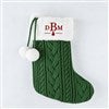 Product Thumbnail Embroidered Stocking with Tree Icon