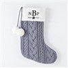 Product Thumbnail Embroidered Stocking with Snowflake Icon