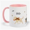 Product Thumbnail Pink Handle 11oz Mug