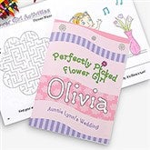 Personalized Flower Girl Coloring Book - 10246