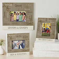 Personalized Photo Frames - Our Loving Family - 12416