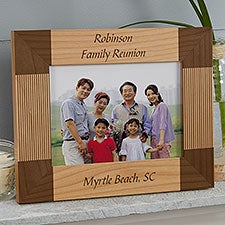 Personalized Wooden Picture Frame - Create Your Own Design - 1342