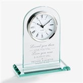Personalized Wedding and Anniversary Clock - I Love You - 15952