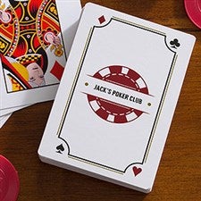 Personalized Playing Cards - Poker Night - 16355
