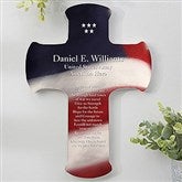 Personalized Wall Cross - Soldiers Prayer - 12596