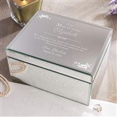 Personalized Bridesmaid Gift Mirrored Jewelry Boxes  - 12714
